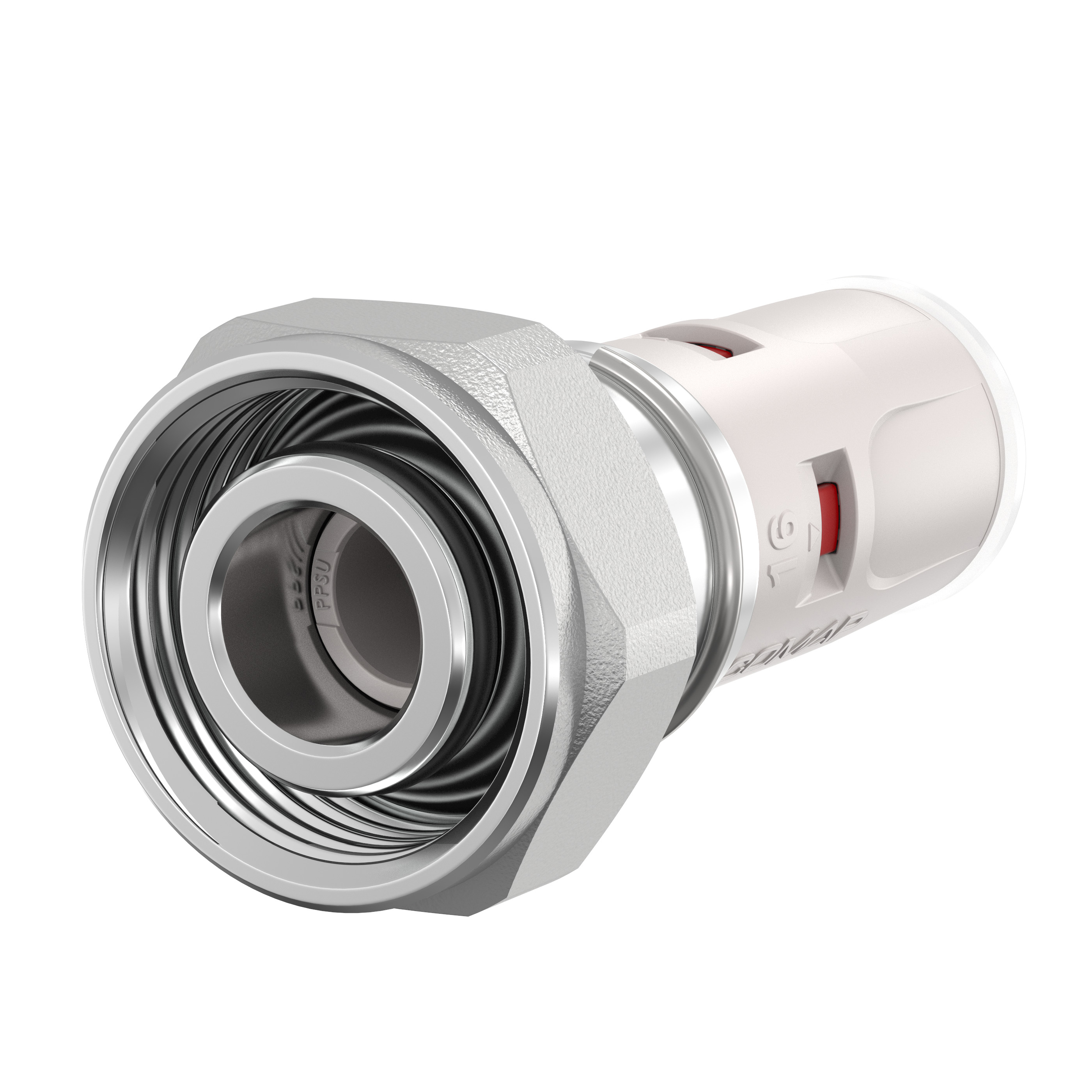9359GEP - Straight with Swivel Nut O-ring Eurocone